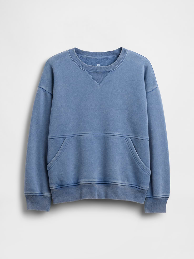 Image number 2 showing, Kids VintageSoft Relaxed Crew Sweatshirt