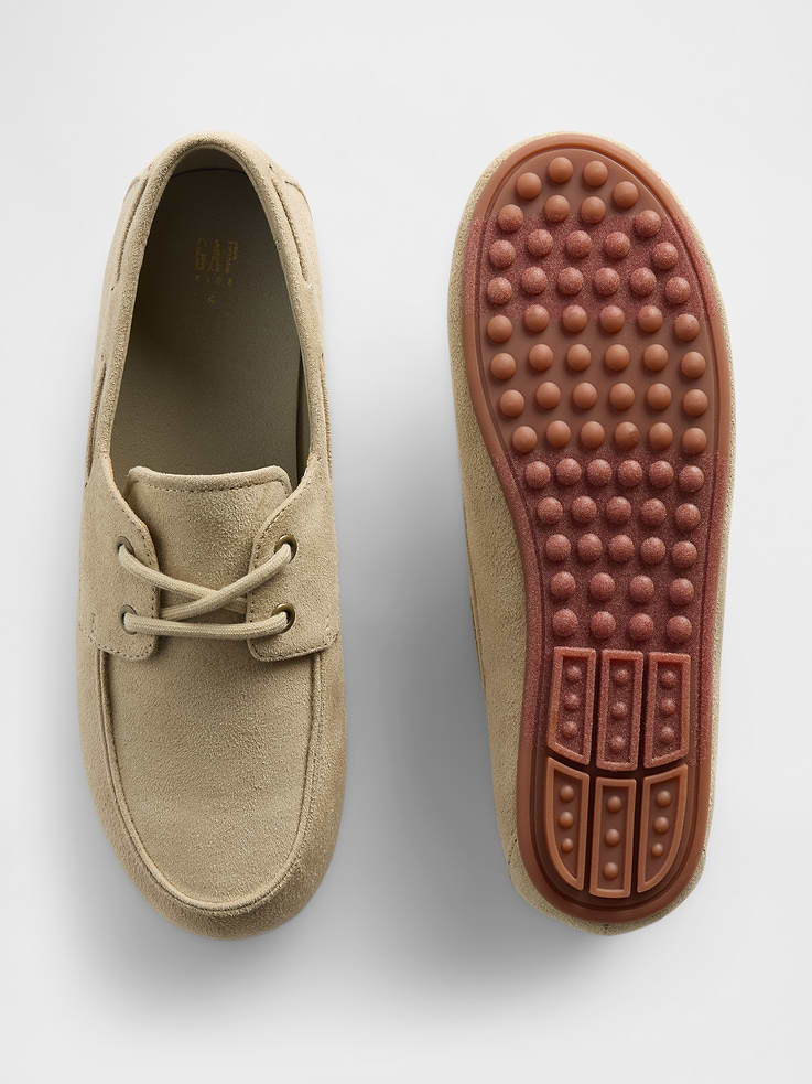 Image number 3 showing, Kids Vegan Suede Loafers