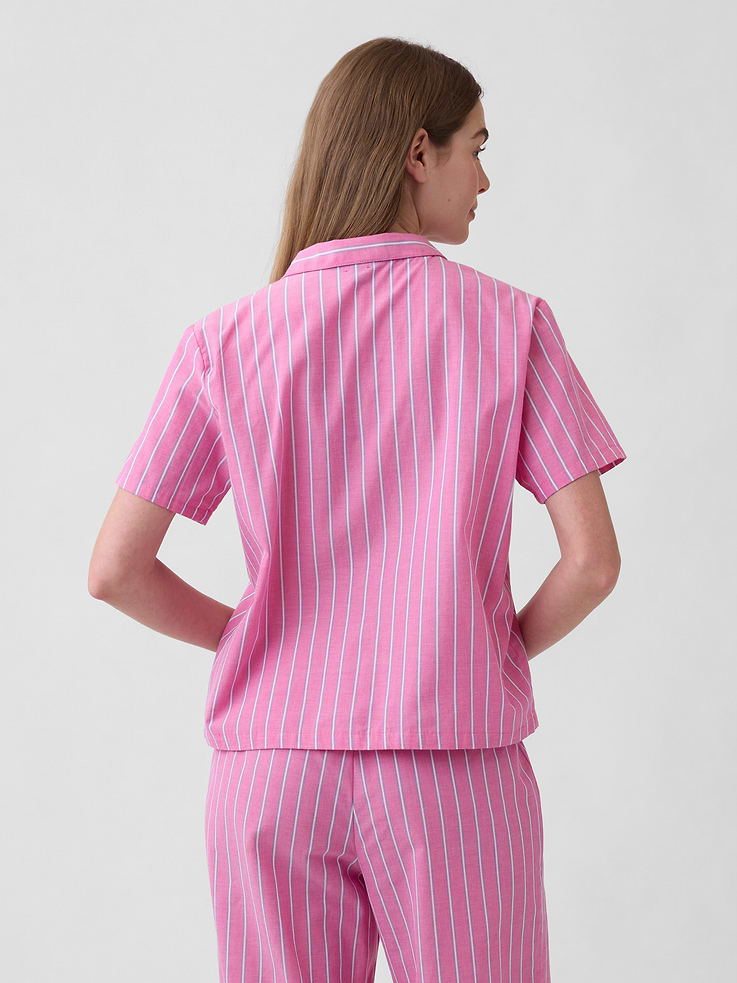 Image 2 of 4, Poplin PJ Shirt