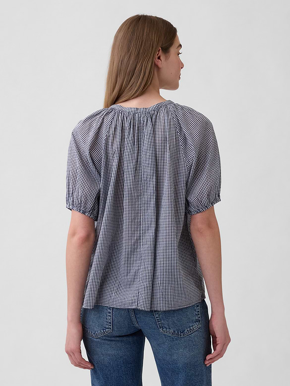 Oversized Puff Sleeve Top