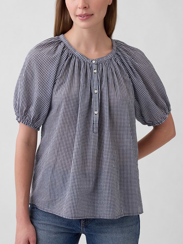 Oversized Puff Sleeve Top
