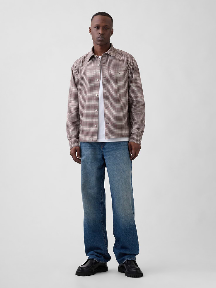 Image number 3 showing, Oxford Shirt in Boxy Fit
