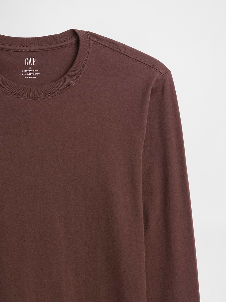 Image 4 of 5, Everyday Soft Crewneck T-Shirt