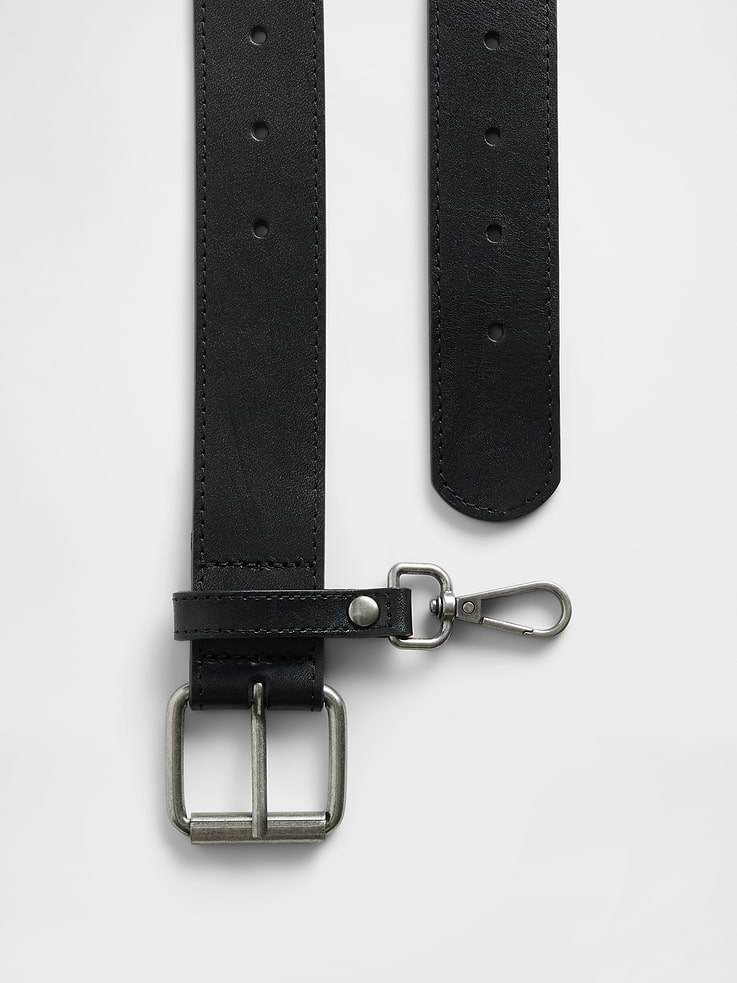 Image number 2 showing, Vegan Leather Key-Ring Belt