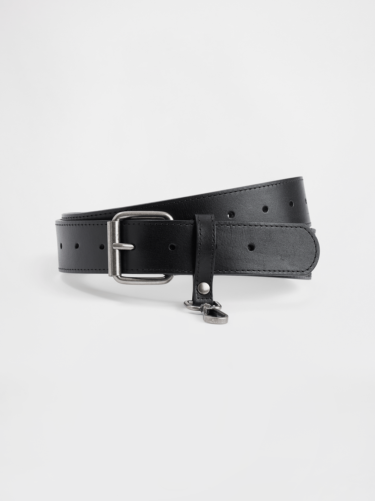 Vegan Leather Key-Ring Belt