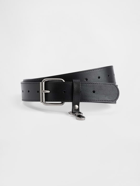 Vegan Leather Key-Ring Belt