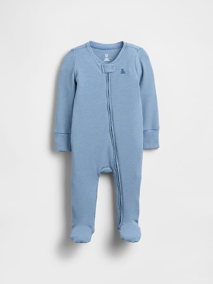 Image number 1 showing, Baby First Favorites TinyRib Footed One-Piece