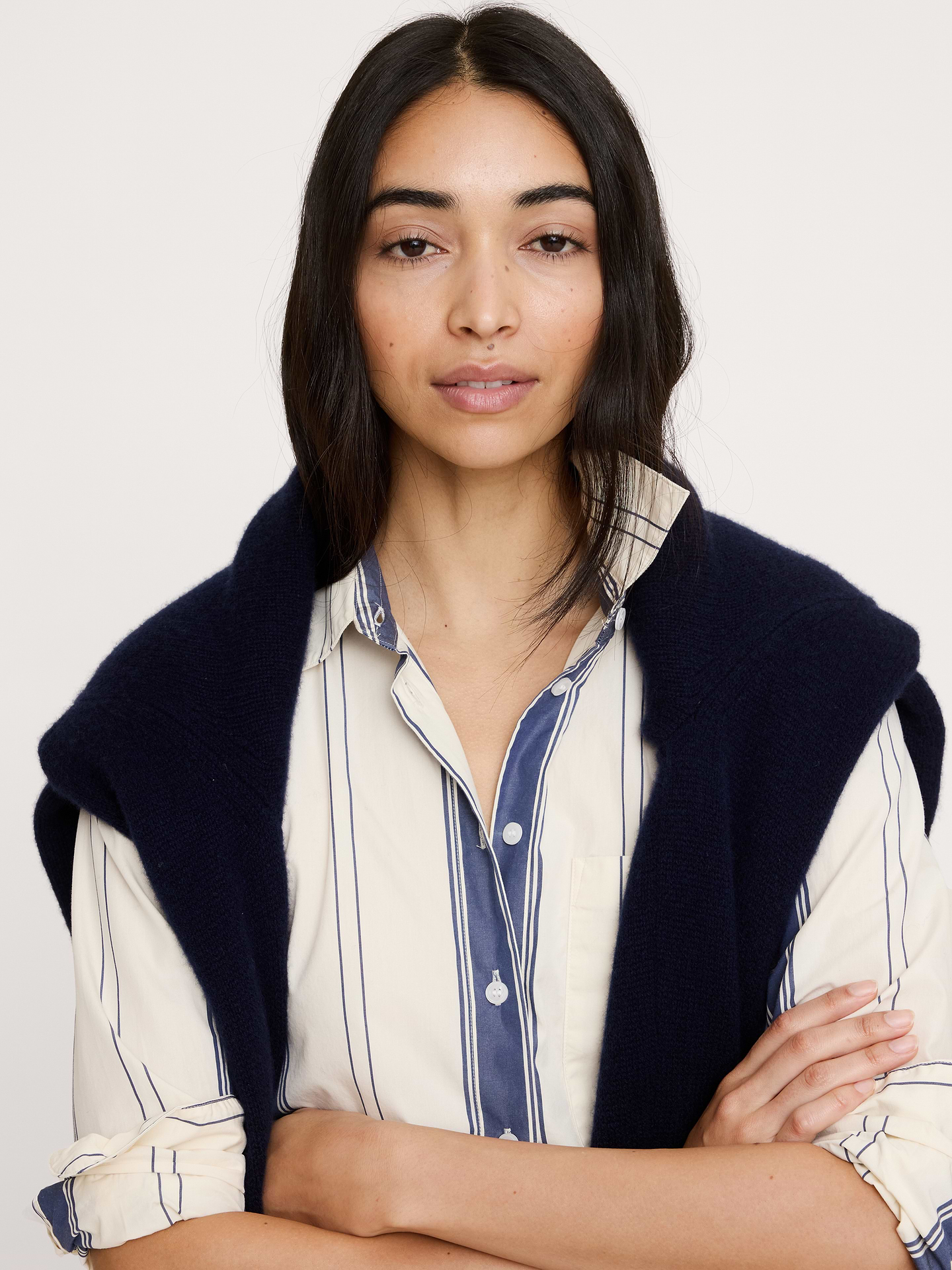 Image number 7 showing, The Oversized Shirt in Cotton Poplin