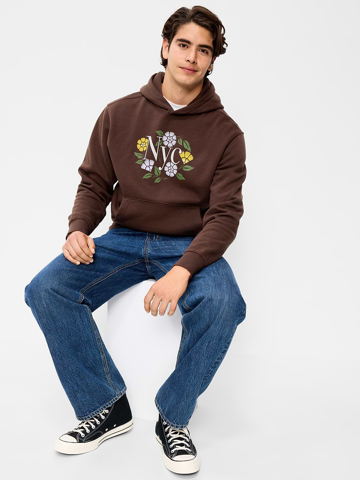 Image number 3 showing, Oversized Essential Popover Hoodie