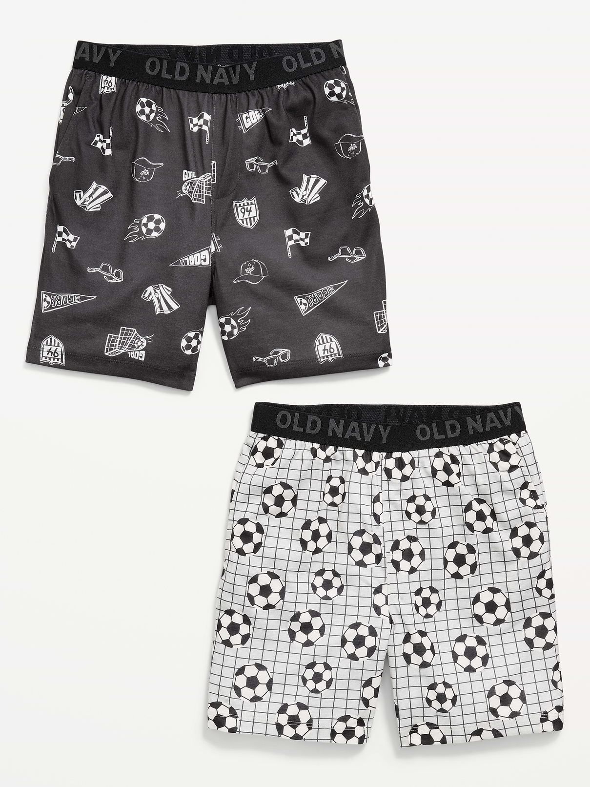 Image number 3 showing, Printed Jersey Pajama Shorts 2-Pack for Boys