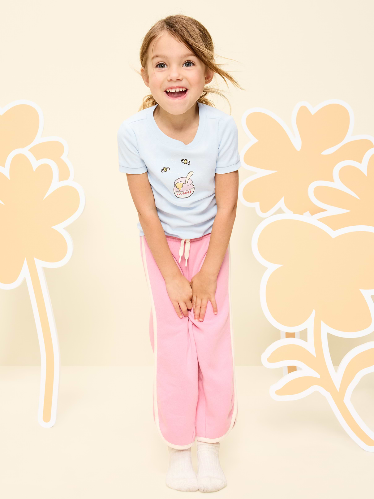 Image number 1 showing, Old Navy x Disney Winnie the Pooh Snug-Fit Pajama T-Shirt for Toddler & Baby
