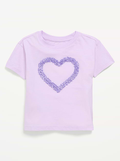 Short Short-Sleeve Graphic T-Shirt for Toddler Girls clearance posted today