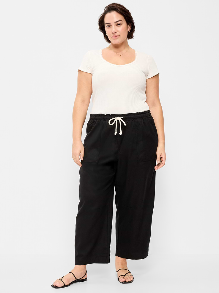 Image number 8 showing, High-Waisted Utility Ankle Pants