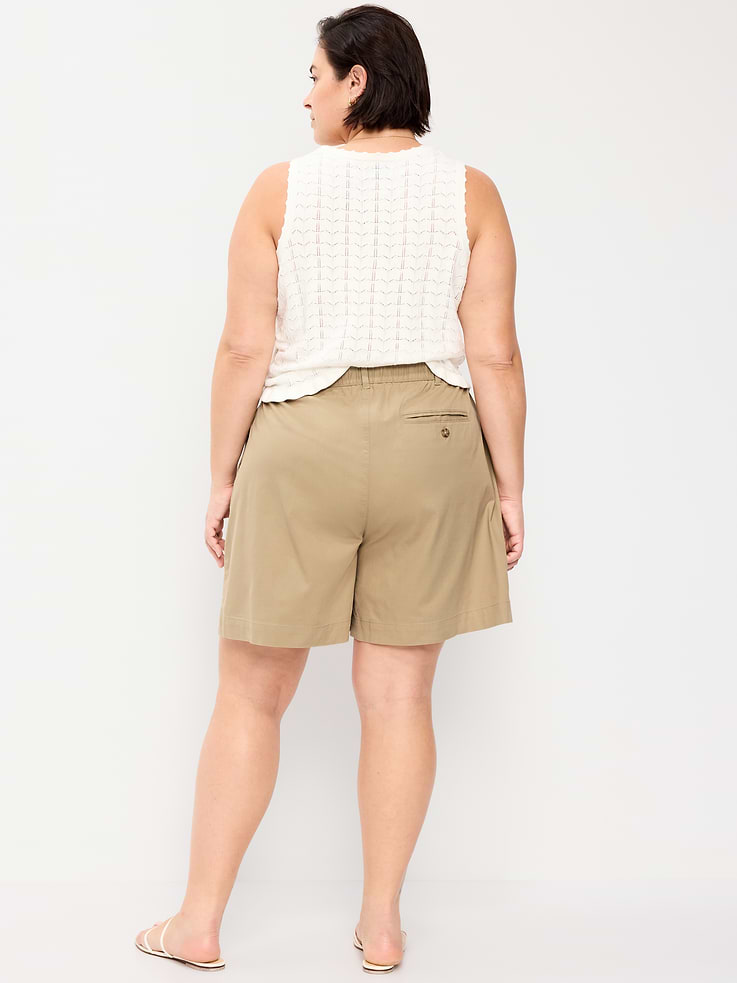 Image number 9 showing, High-Waisted OGC Chino Shorts -- 6-inch inseam