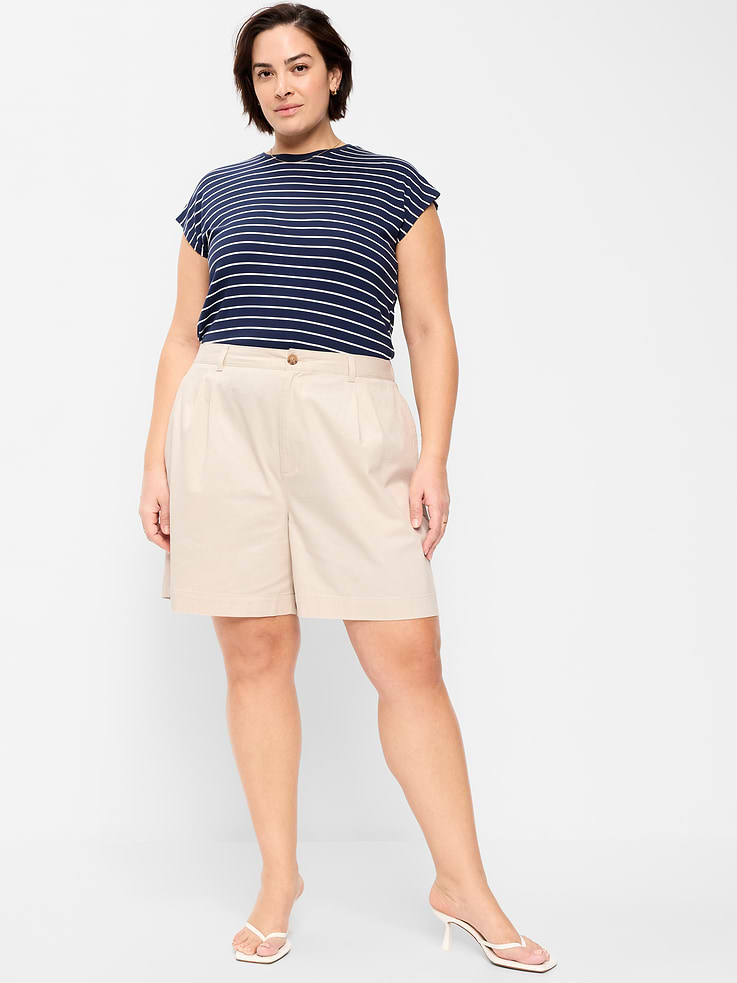 Image number 8 showing, High-Waisted OGC Chino Shorts -- 6-inch inseam