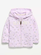 Image number 1 showing, Printed Logo-Graphic Zip Hoodie for Baby