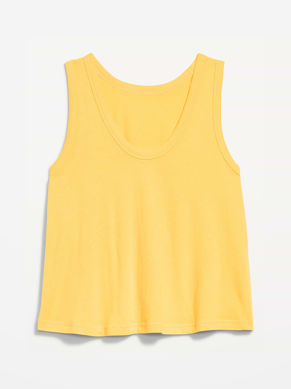 Camisole décontractée à encolure dégagée