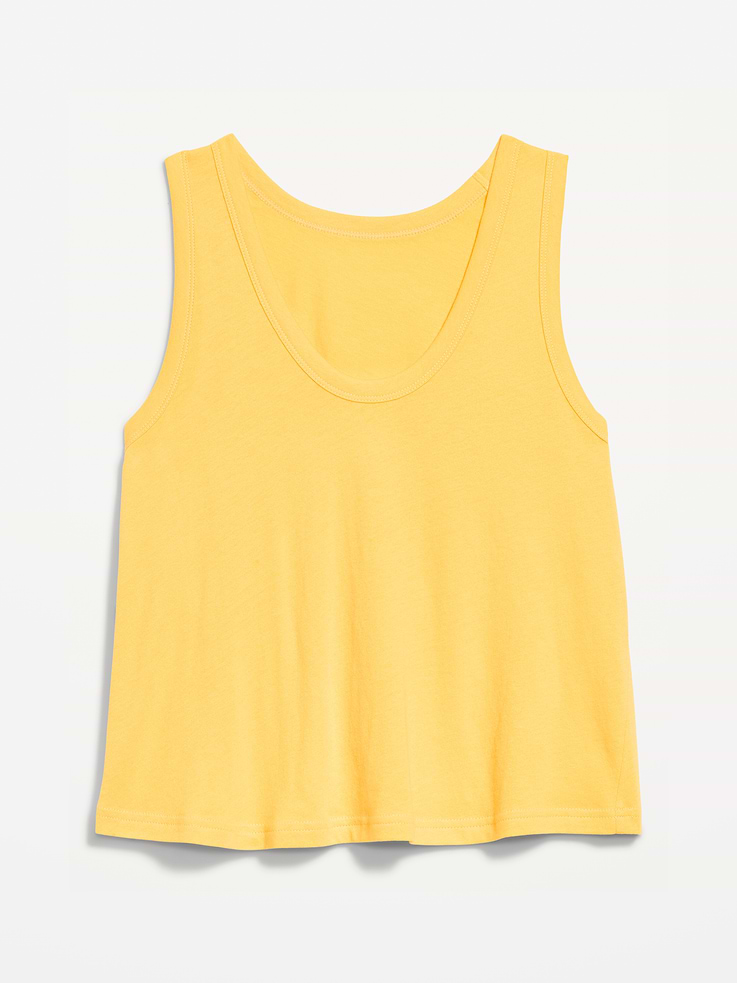 Image number 4 showing, Relaxed Scoop-Neck Tank Top