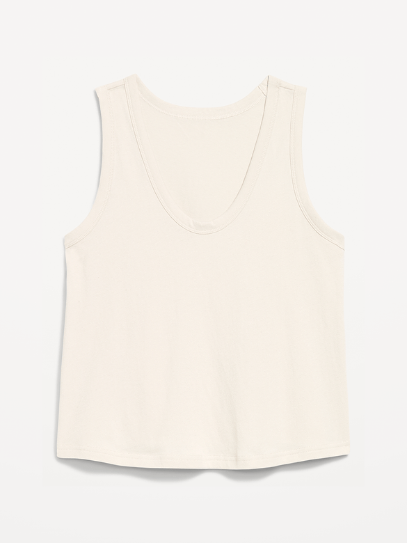 Camisole décontractée à encolure dégagée
