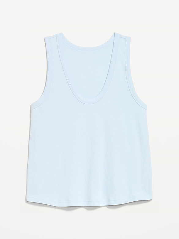 Camisole décontractée à encolure dégagée
