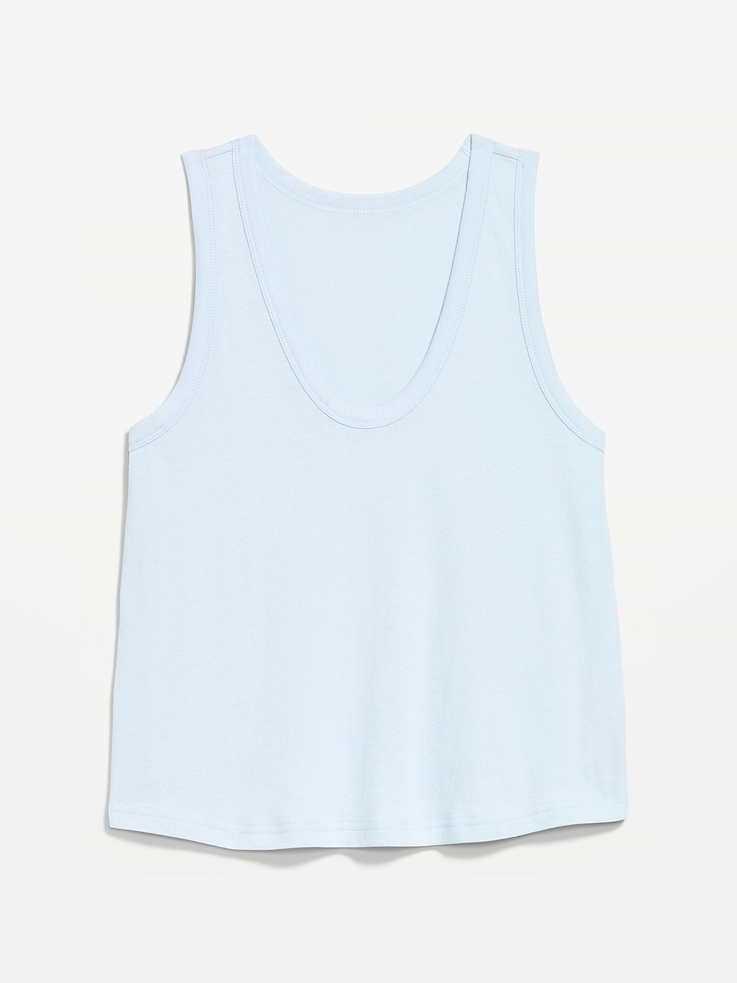 Image number 4 showing, Relaxed Scoop-Neck Tank Top