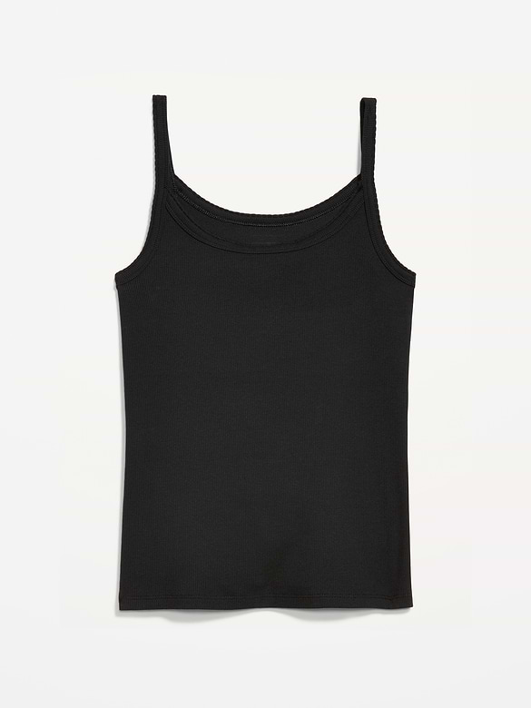 Rib-Knit Cami Tank Top
