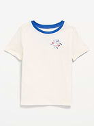 Image number 1 showing, Short-Sleeve Unisex Graphic T-Shirt for Toddler