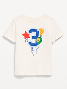 Image number 1 showing, Short-Sleeve Unisex Graphic T-Shirt for Toddler