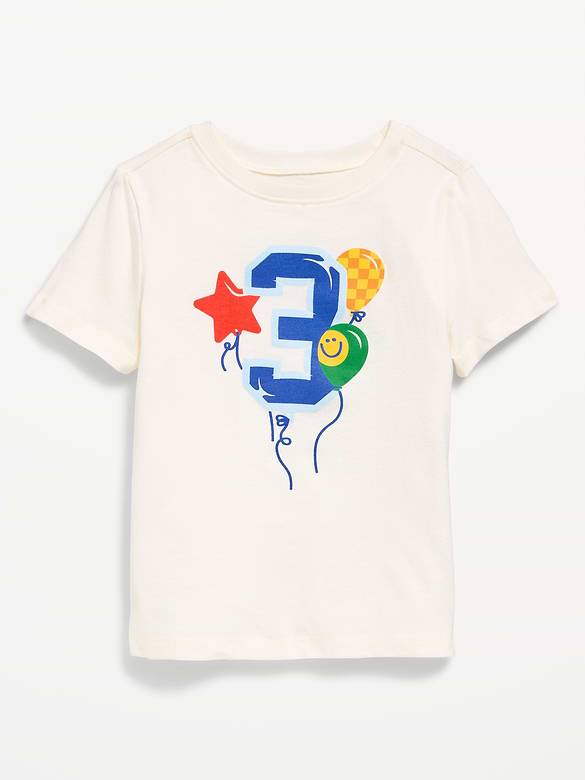 Short-Sleeve Unisex Graphic T-Shirt for Toddler