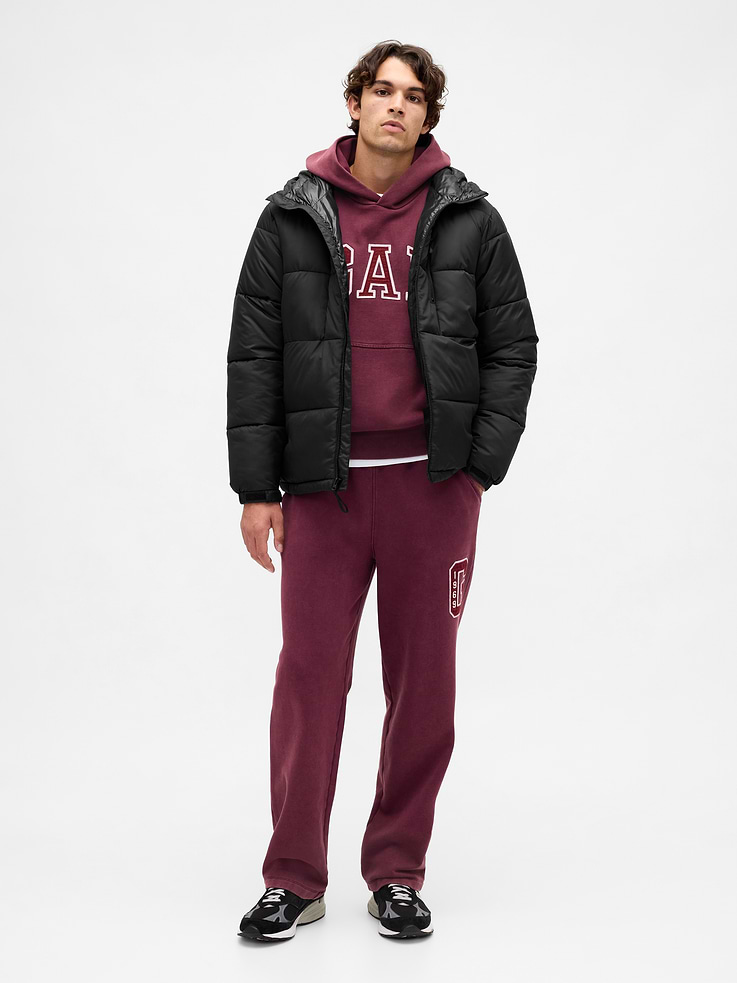 Image number 1 showing, Adult Heavyweight Relaxed Logo Sweatpants