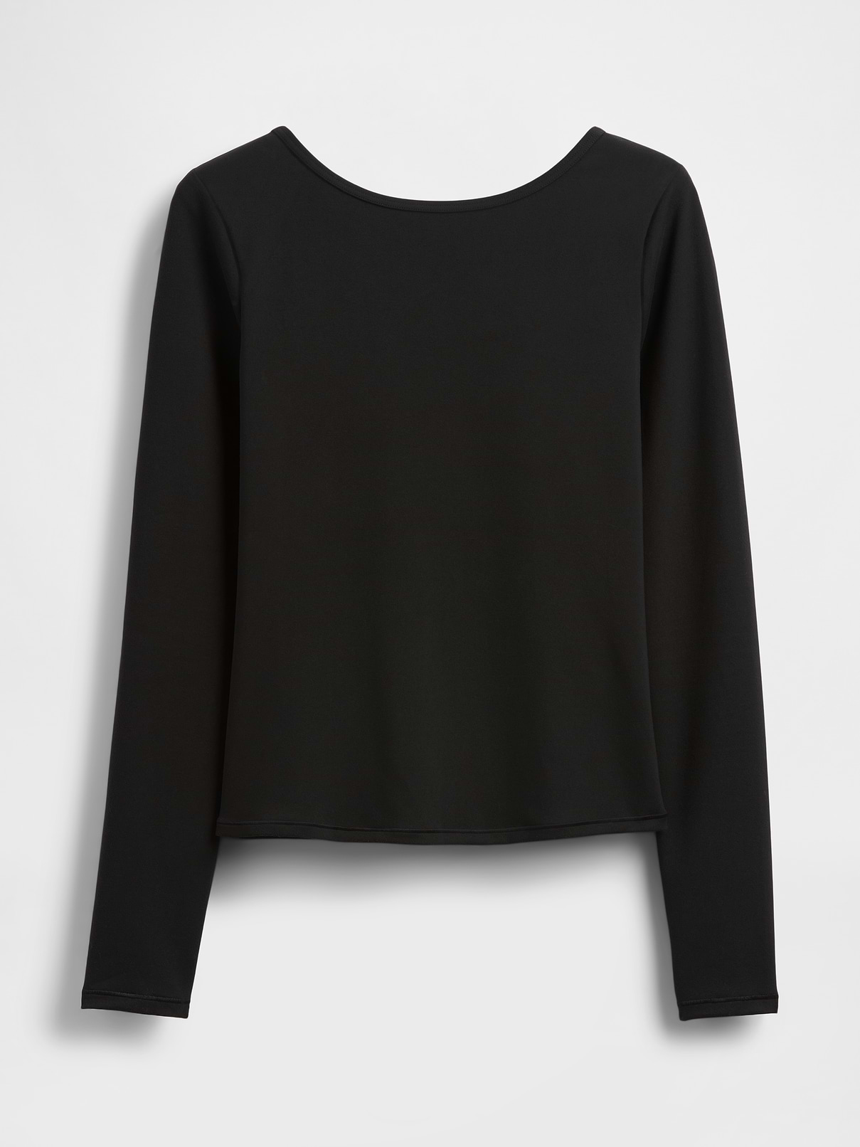 Image number 6 showing, GapFit Smooth Boatneck T-Shirt