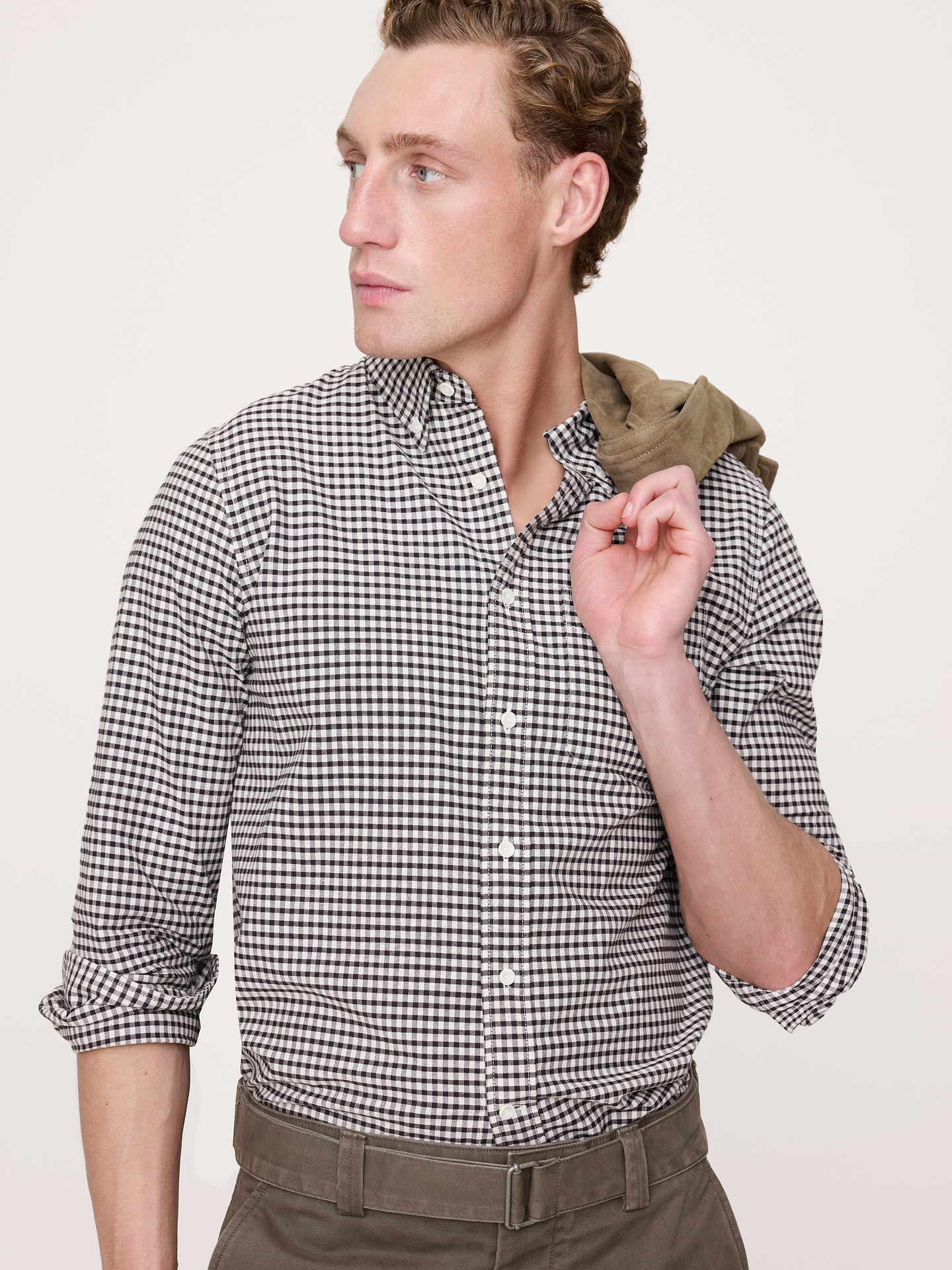 L'image numéro 1 présente Chemise Oxford, coupe standard
