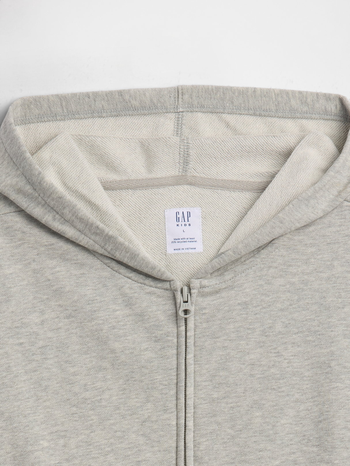 Kids Relaxed French Terry Zip Hoodie | Gap Factory