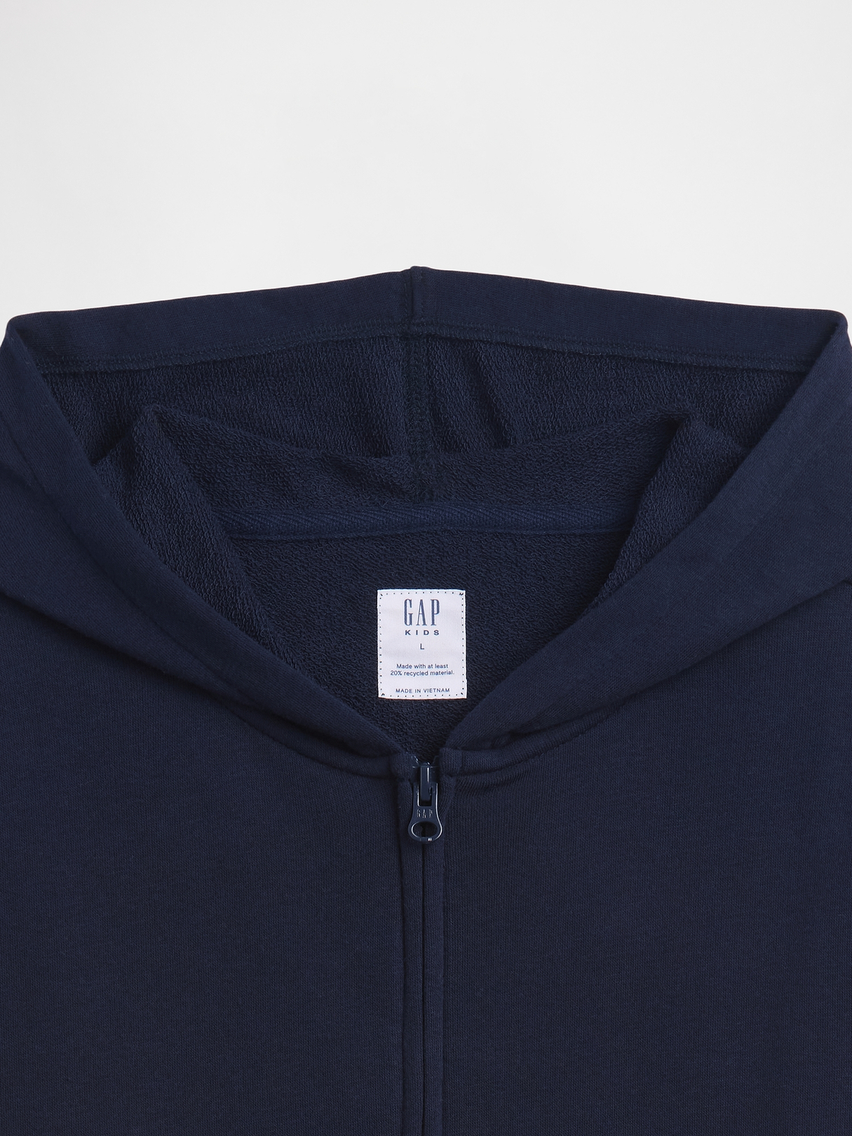 Kids Relaxed French Terry Zip Hoodie | Gap Factory