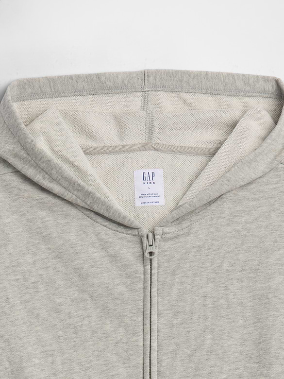 Kids Relaxed French Terry Zip Hoodie