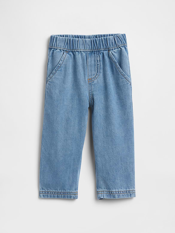 Baby Pull-On Soft Denim Pants