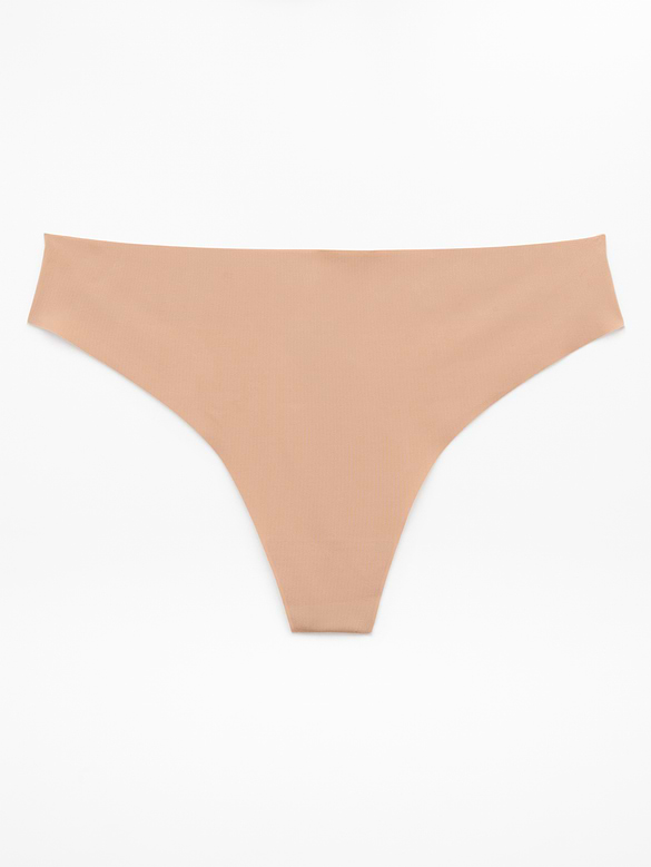 Sleek Form No Show Thong Underwear 3-Pack
