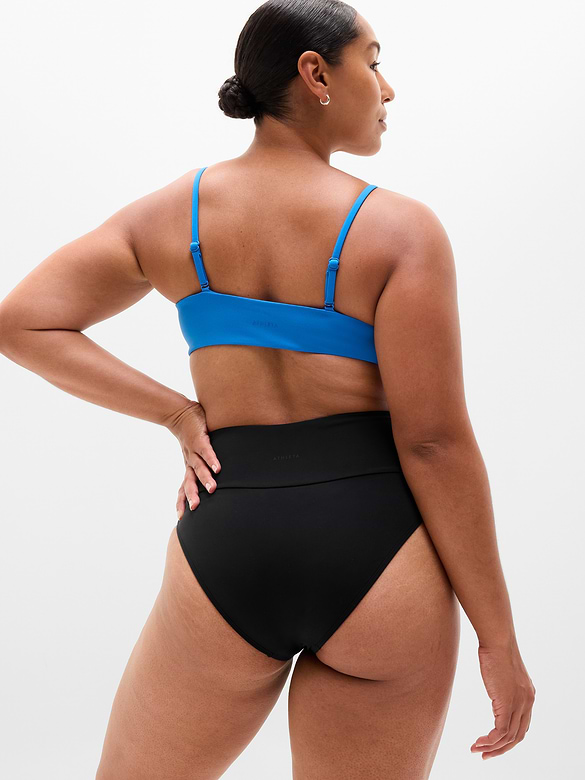 Ultra High Waist Cheeky Swim Bottom