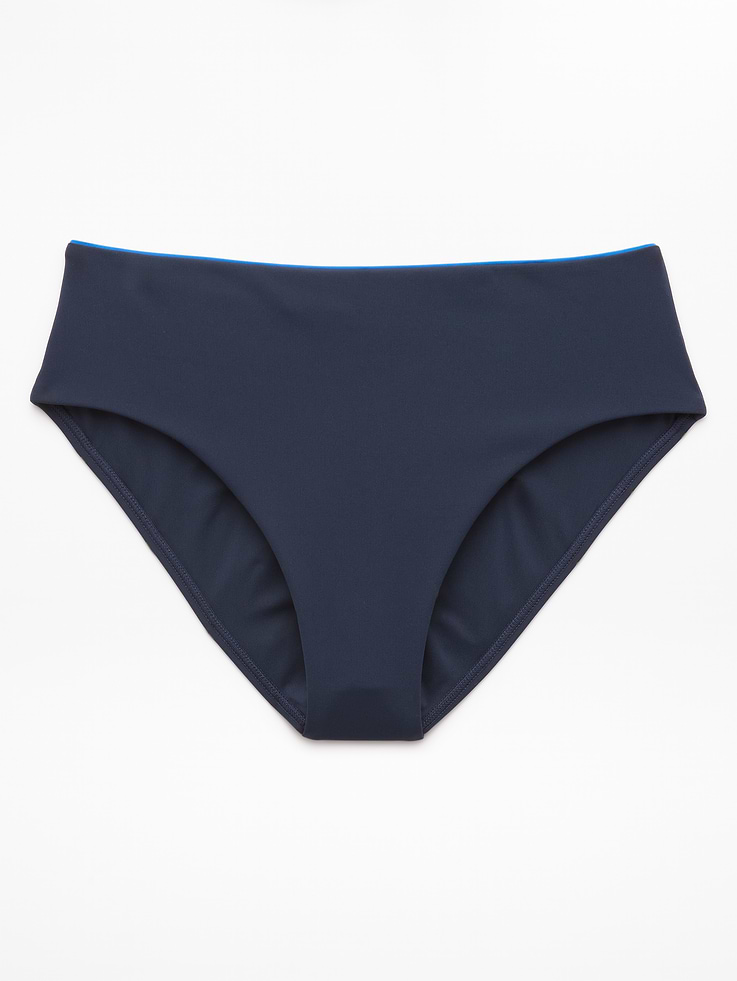 Image number 6 showing, High Waist Cheeky Tipped Swim Bottom