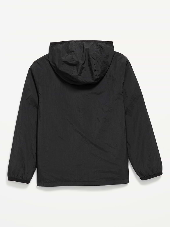 Water-Resistant Zip-Front Jacket for Boys