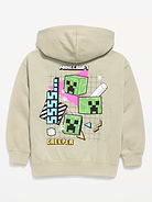 Image number 3 showing, Minecraft™ Oversized Gender-Neutral Graphic Pullover Hoodie for Kids