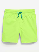 Image number 1 showing, Solid Swim Trunks for Boys