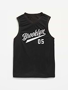 Image number 4 showing, Mesh Graphic Basketball Tank Top for Boys