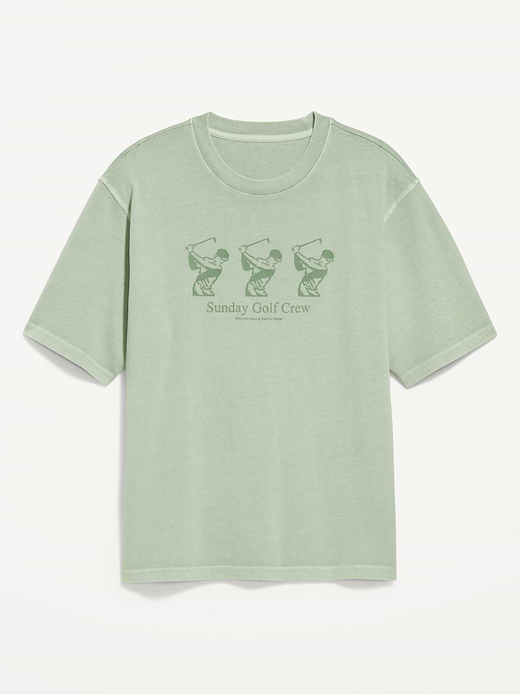 Loose Heavyweight Graphic T-Shirt