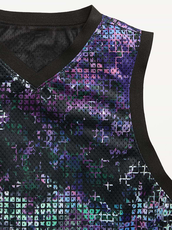 Mesh Basketball Tank Top for Boys