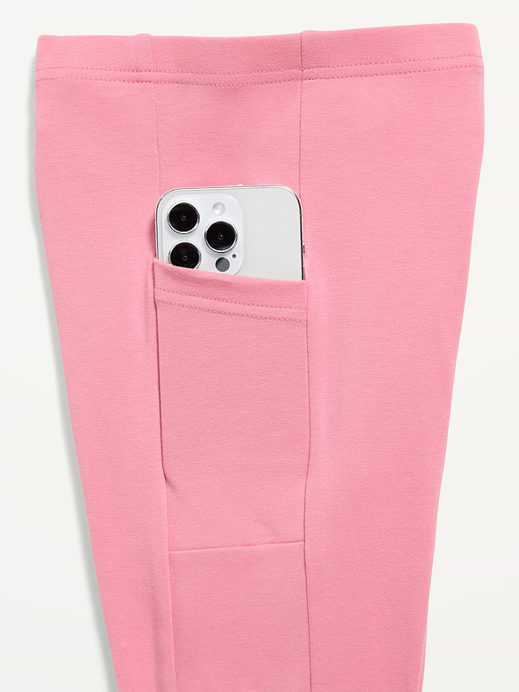 Side-Pocket Leggings for Girls
