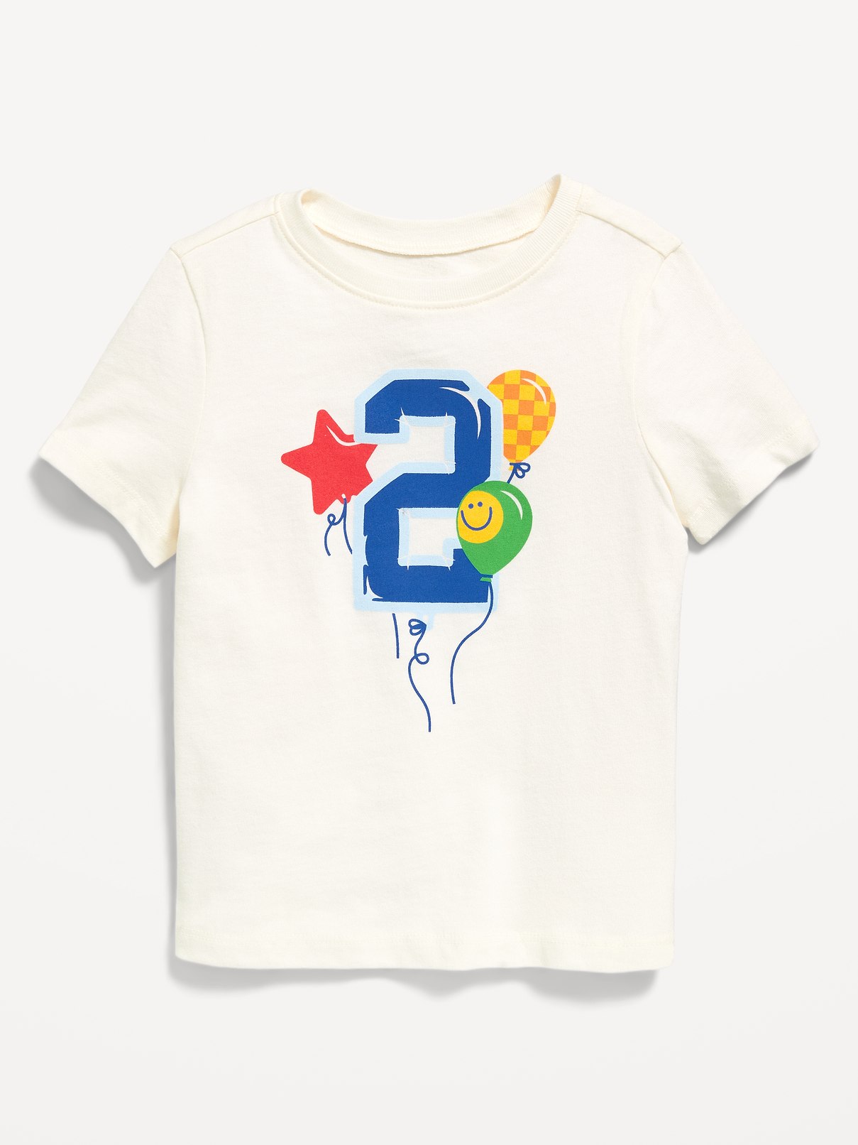 L'image numéro 1 présente T-shirt à manches courtes à imprimé unisexe pour tout-petit