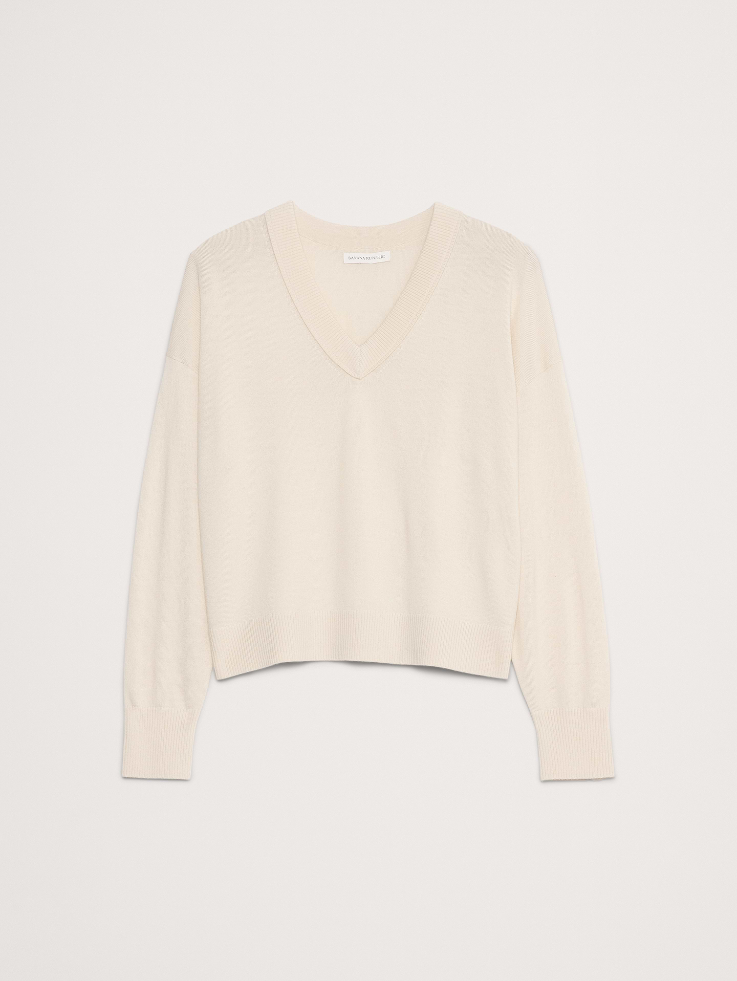 Image number 7 showing, Merino V-Neck Sweater