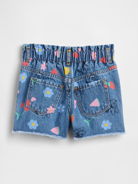 babyGap × Disney Paperbag Mom Jean Shorts
