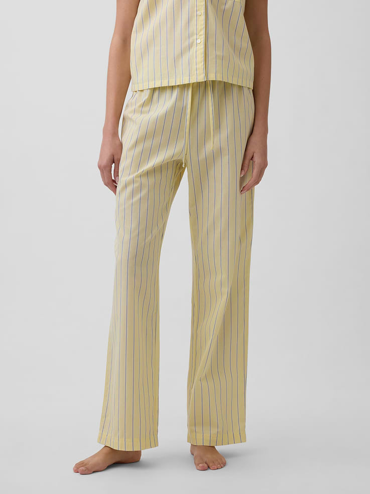 Image number 3 showing, Poplin PJ Pants
